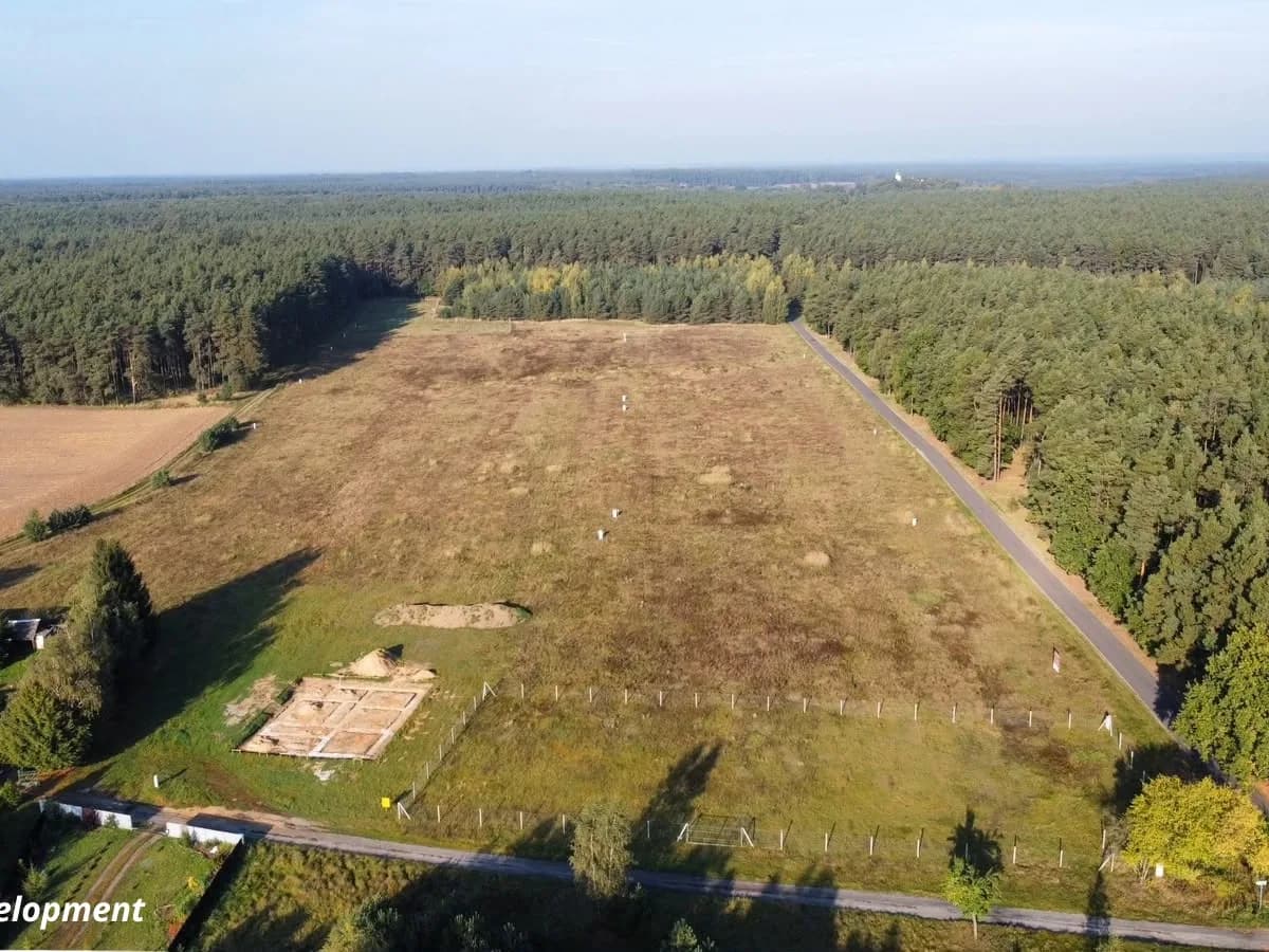 Działki Dąbrówka Kościelna rzut