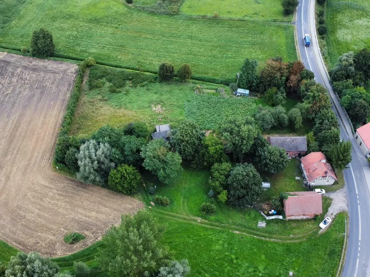 Rzut działki Jankowo Dolne